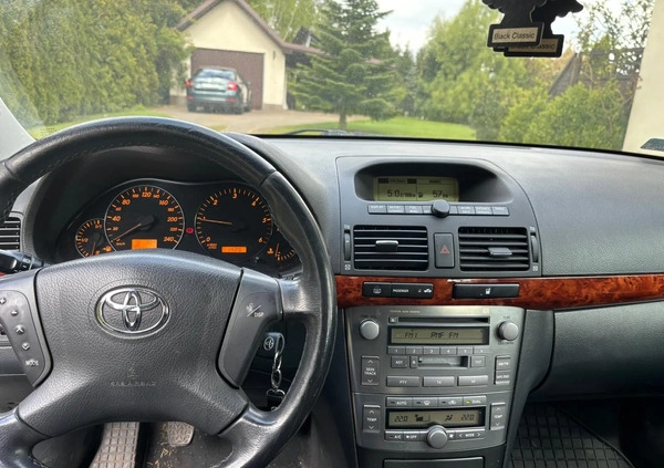 Toyota Avensis cena 10000 przebieg: 280643, rok produkcji 2004 z Zawiercie małe 22